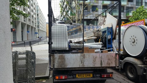 Modern waste removal equipment in Wood Green